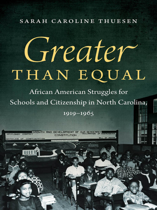 Title details for Greater Than Equal by Sarah Caroline Thuesen - Available
